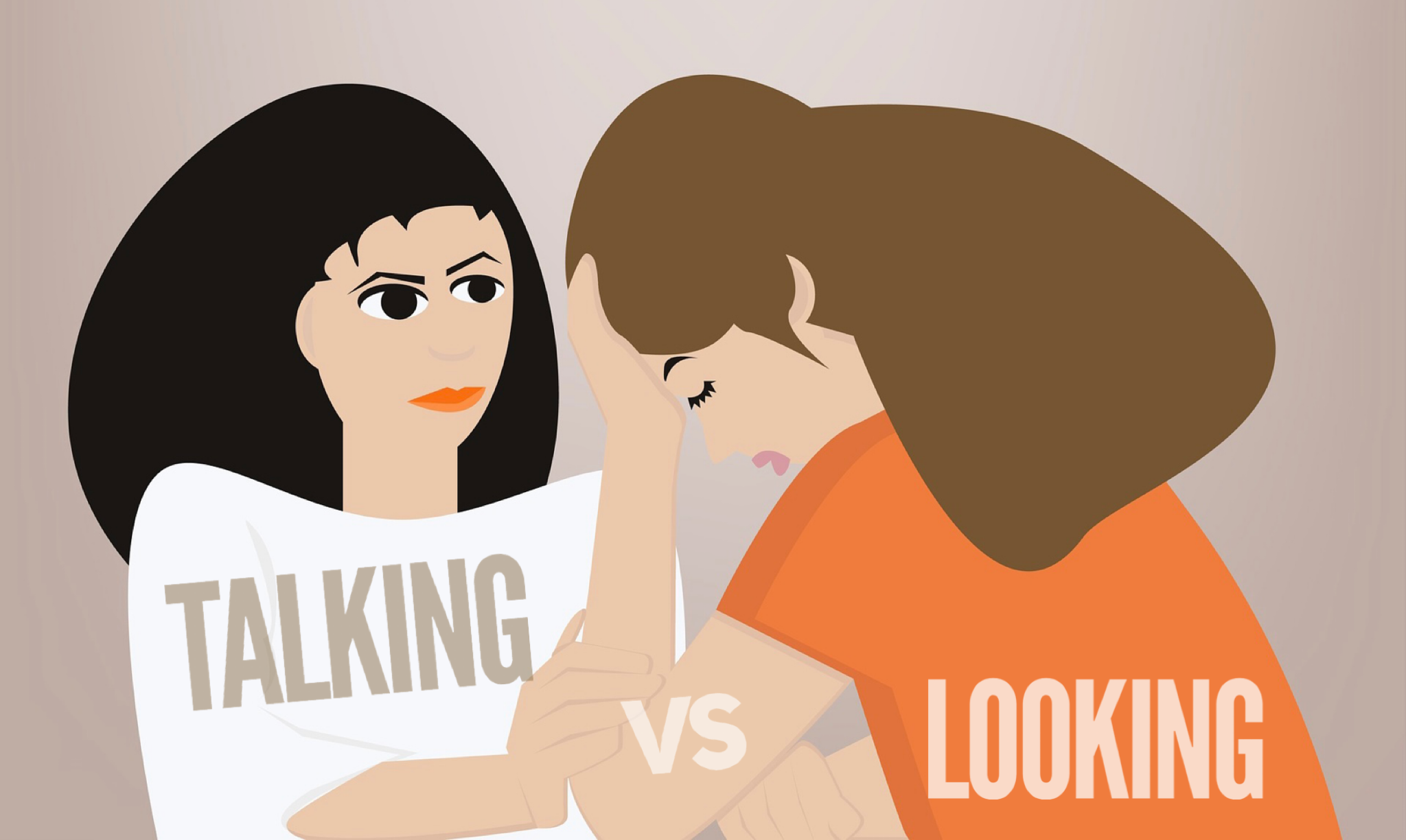 The Difference Between Talking About and Looking At Your Issues